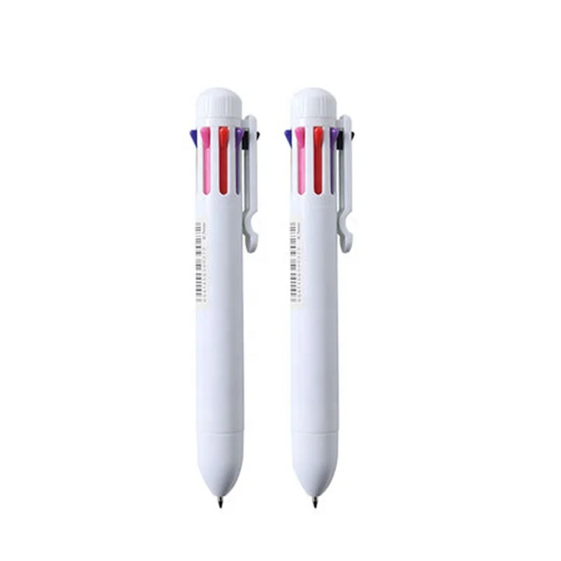 Andstal 8 IN 1 Multi-Functional Pen  8colors Promotional Ballpoint pen in One For Writing Supplies