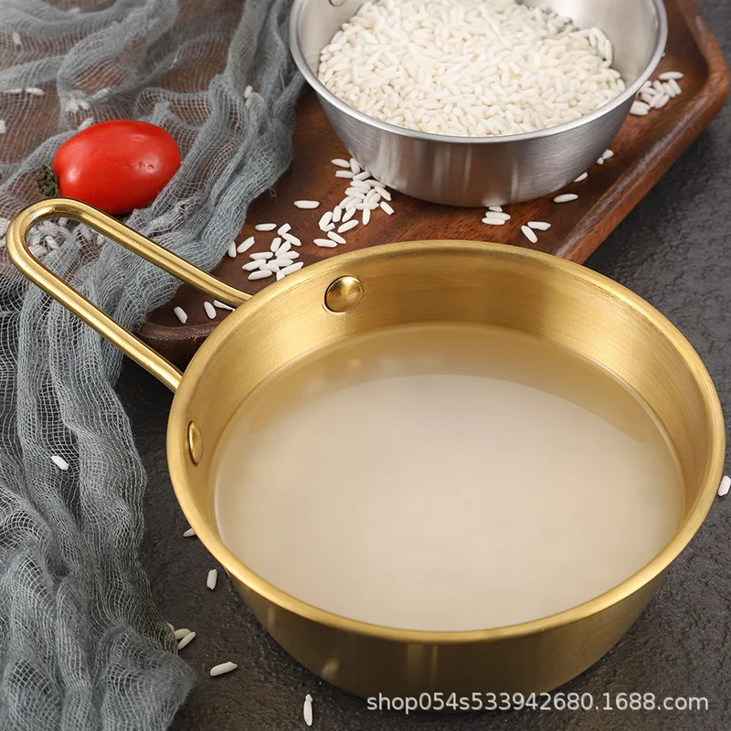 Korean Style Kimchi Bowl Stainless Steel Seasoning Bowl Korean Tableware Rice  Wine Bowl