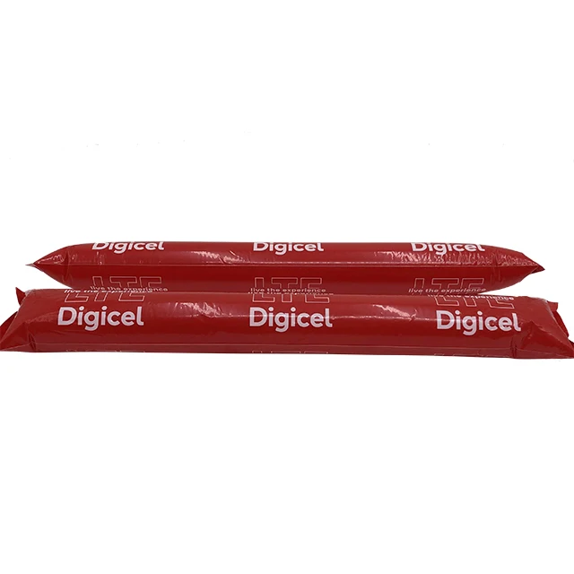 Hot Sale Custom Cheering Stick Balloons Noise Maker Inflatable Thunder Sticks