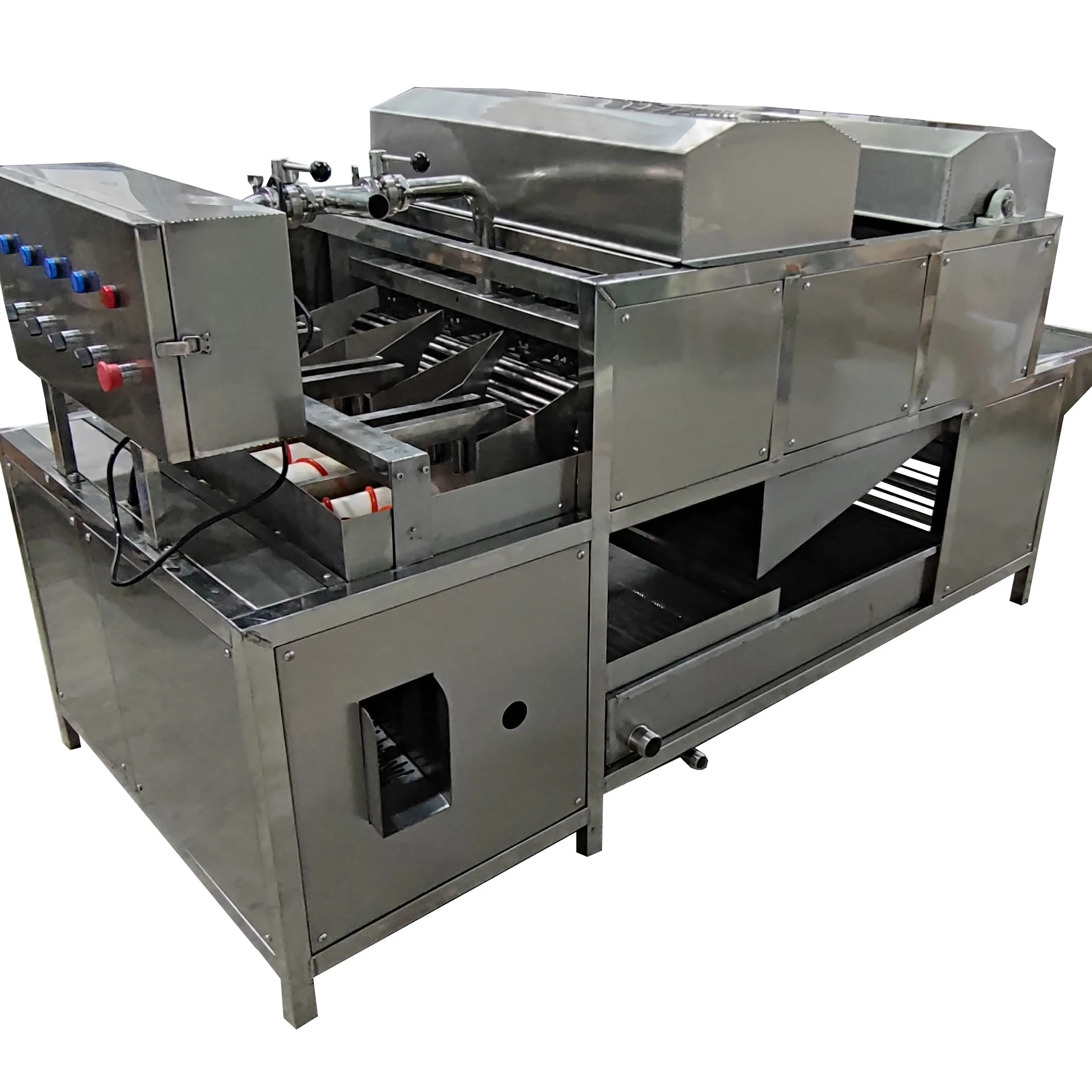 Food Processing Machinery Breaking Eggs peeling Machine