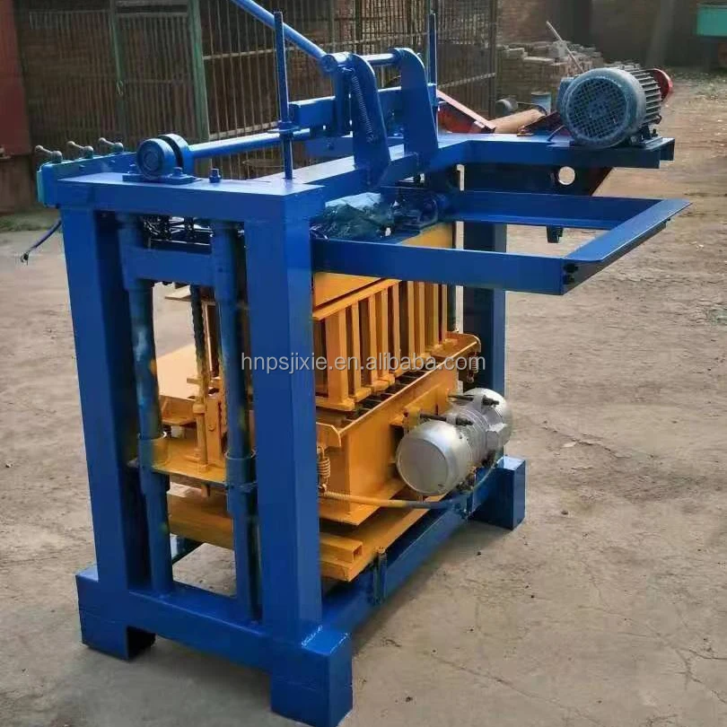 Small Hollow Brick Making Hydraulic Press Block Brick Machine Interlocking Brick Making Machine