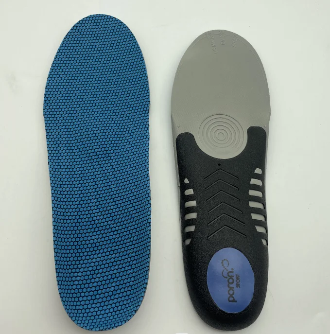 EVA Flat Arch Comfort Insoles Breathable and Shock-Absorbing Sports Insoles for Flat Foot Support