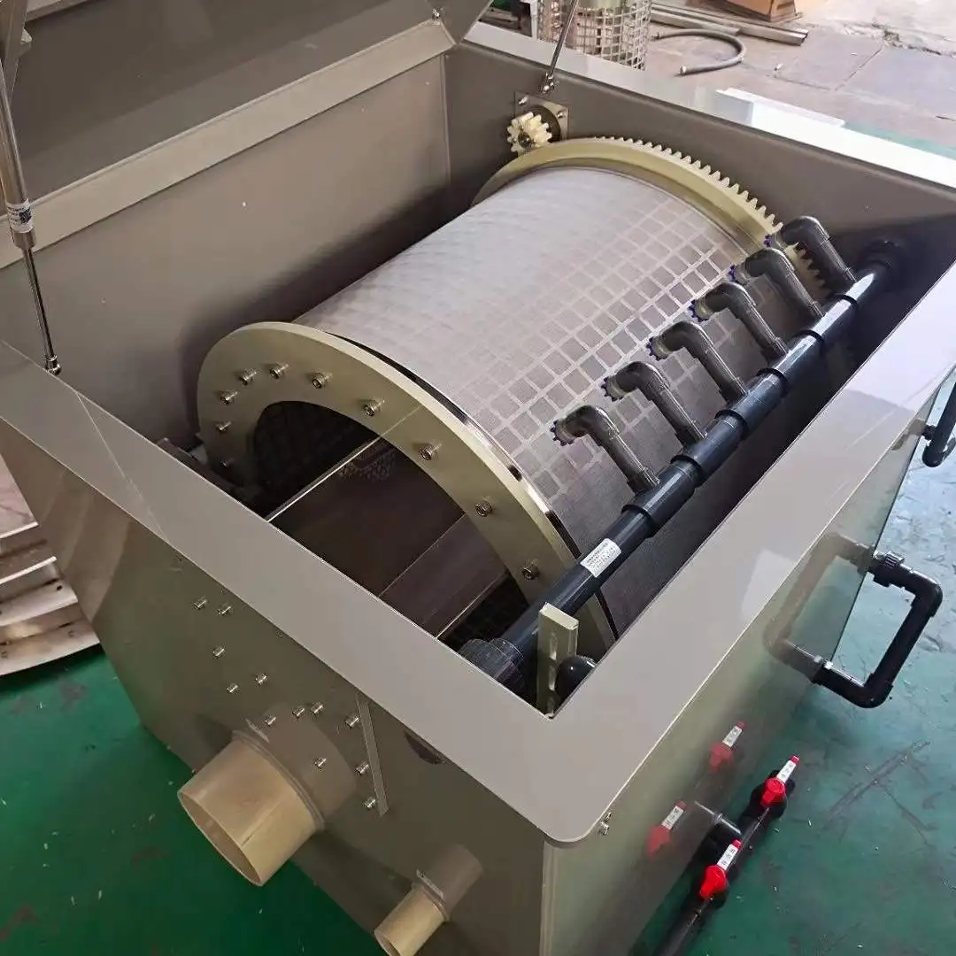 Automatic Back-flushing drum filter rotary drum filter