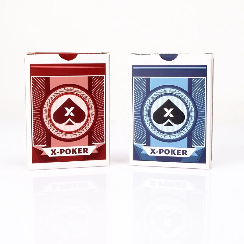 100% Plastic Poker Custom Waterproof Clear Cheap Playing Cards