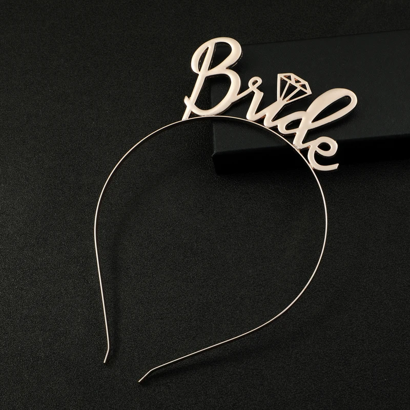 
FG040 Factory Direct Sales Letter Headband Bridal wedding Crown Bride To Be Tiaras 