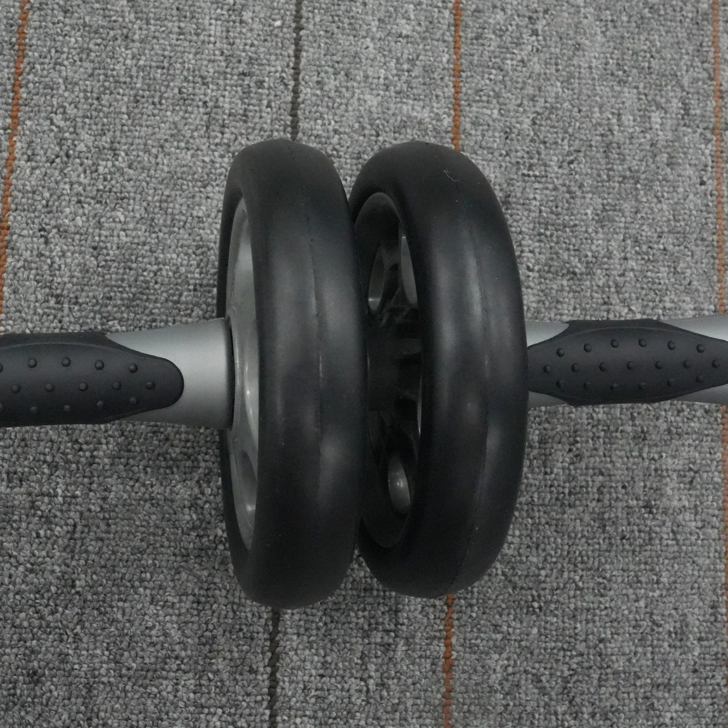 Dual Wheel Silent Abdominal Wheel Roller Exercise Fitness Gym Equipment Belly Fat Burner