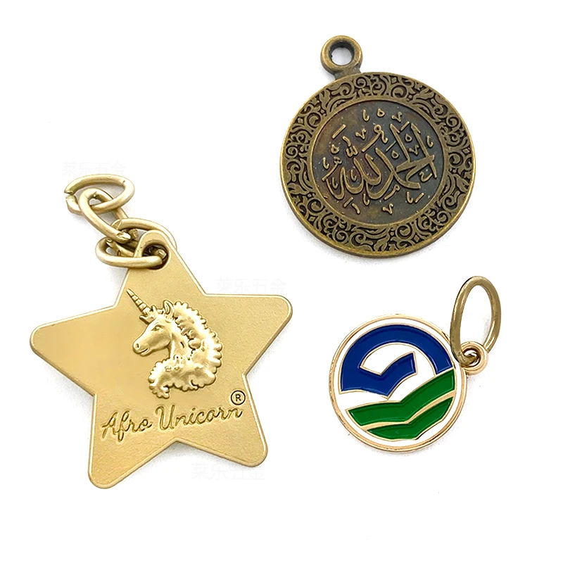 Металлические этикетки на цепочке