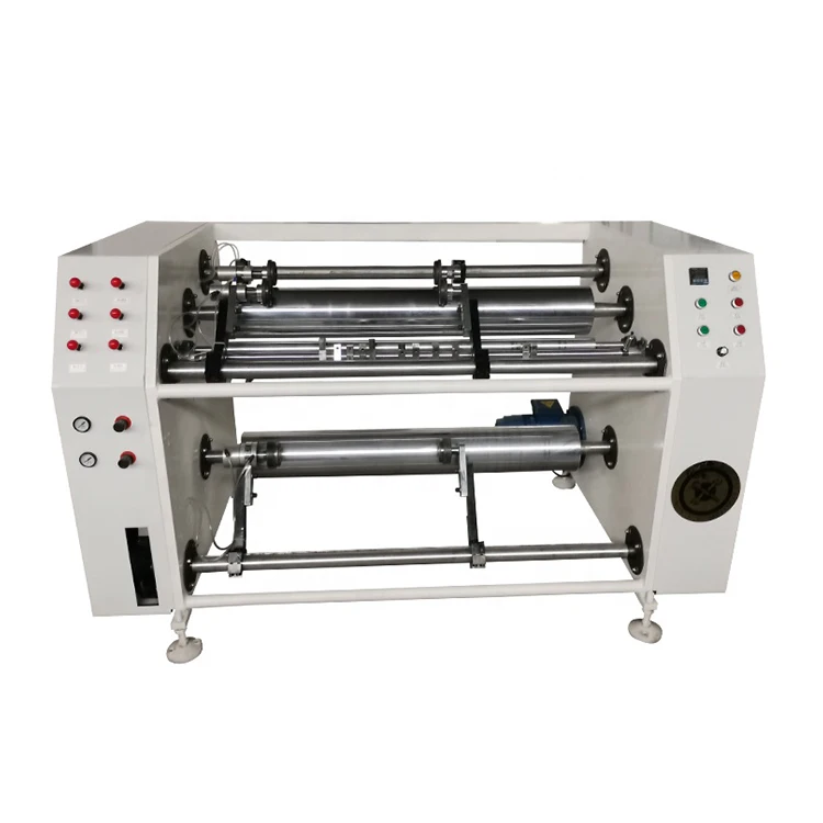 Заводская Цена Пищевая Упаковка Автоматическая стрейч ПВХ Джамбо рулон перемотки машина