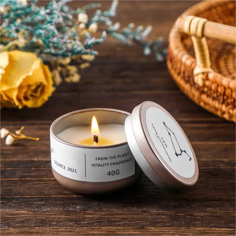 Manufacturer Low Price Richly Scented Candle Constellation Series Scented Soy Wax Candles Gift Set