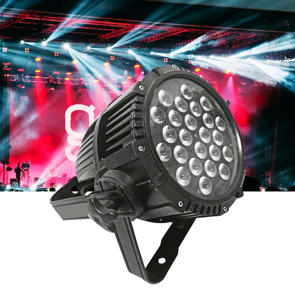 24x12W 4 In 1 High Brightness Aluminum Waterproof LED Stage Par Light For Wedding DJ Party
