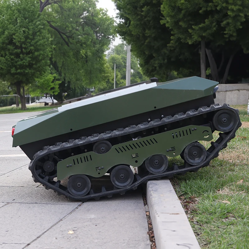 high precision control tank tracked robot chassis tracked vehicle