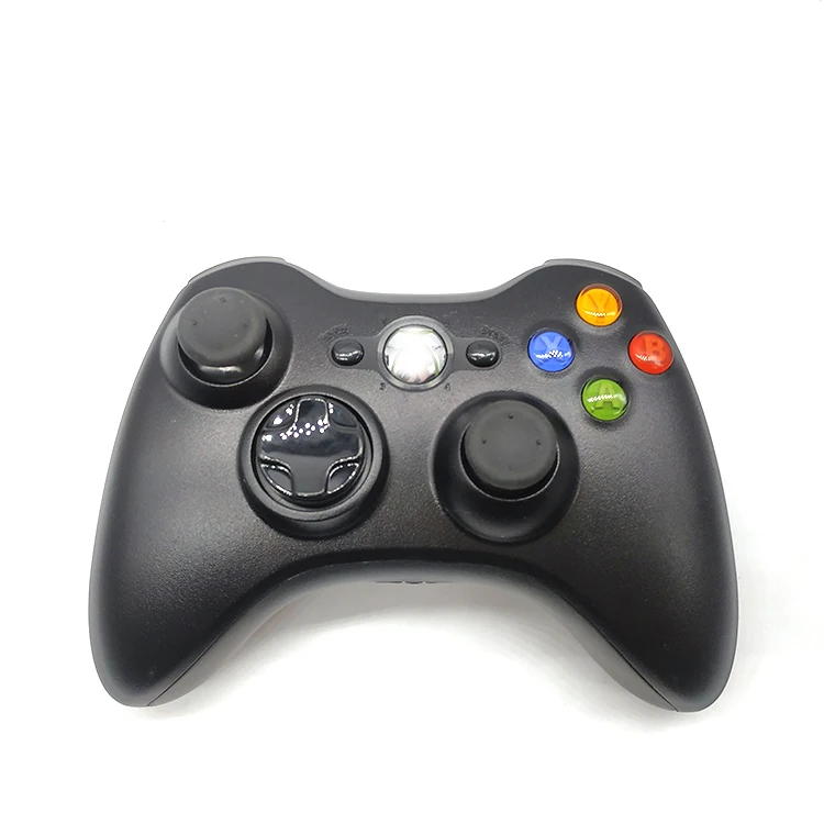 Clear Inventory Controller For XBOX 360 Wireless Controller Black