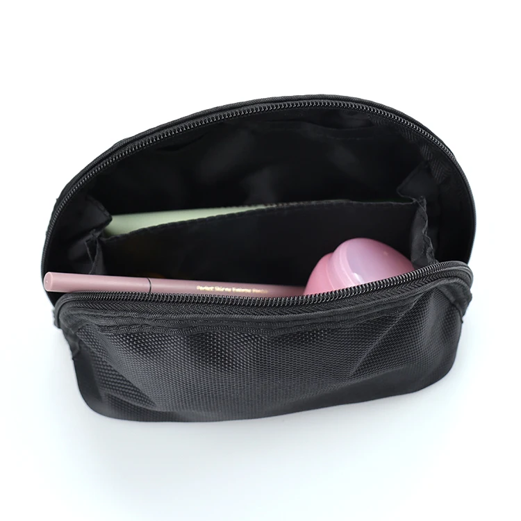 Competitive Price Travel Recycled Zipper Soft Eva Bag Cosmetic Case Eco-friendly Portable Round Storage Recyclable Make UP Bags