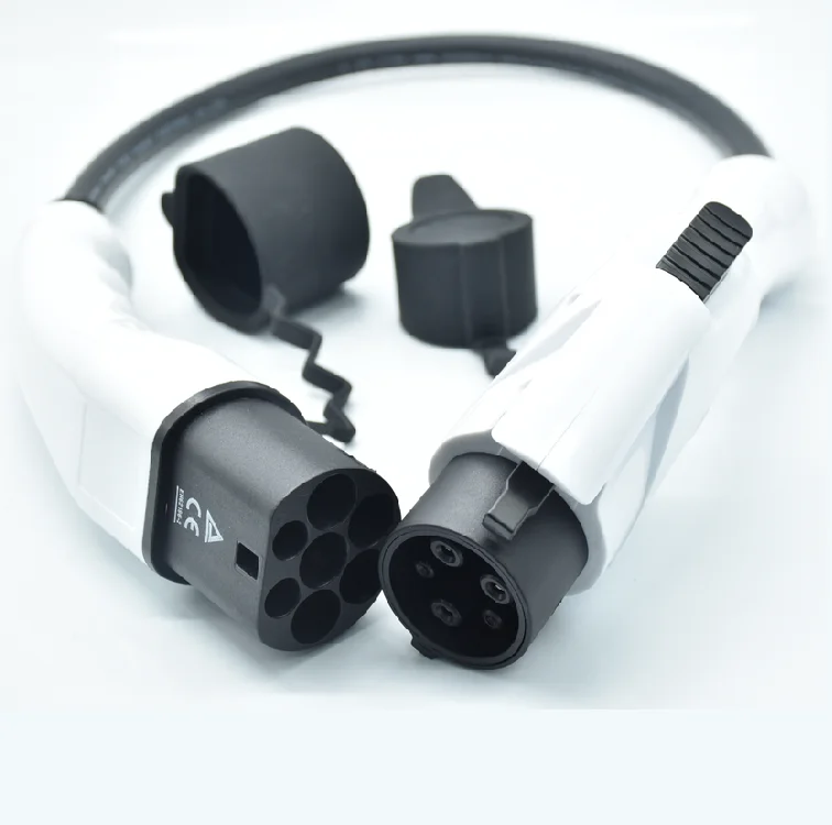 Hot sale High cost performance 0.5M cable connector 16A type 1 to type 2 adapter EV charger