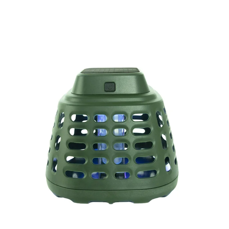 2021 New arrival Portable Outdoor Indoor pest control Insect Solar Powered Bug Zapper flies ant Mosquito Killer Lamp with Hook