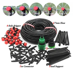 Drip Irrigation Set Flower Pot Watering Flower Irrigation Automatic Watering Garden Hose Micro Drip Watering Kits