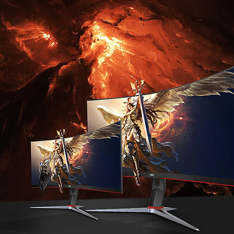 AOC C27G2Z 240Hz Gaming Monitor 27-Inch Curved 0.5MS Response Gaming PC Monitor