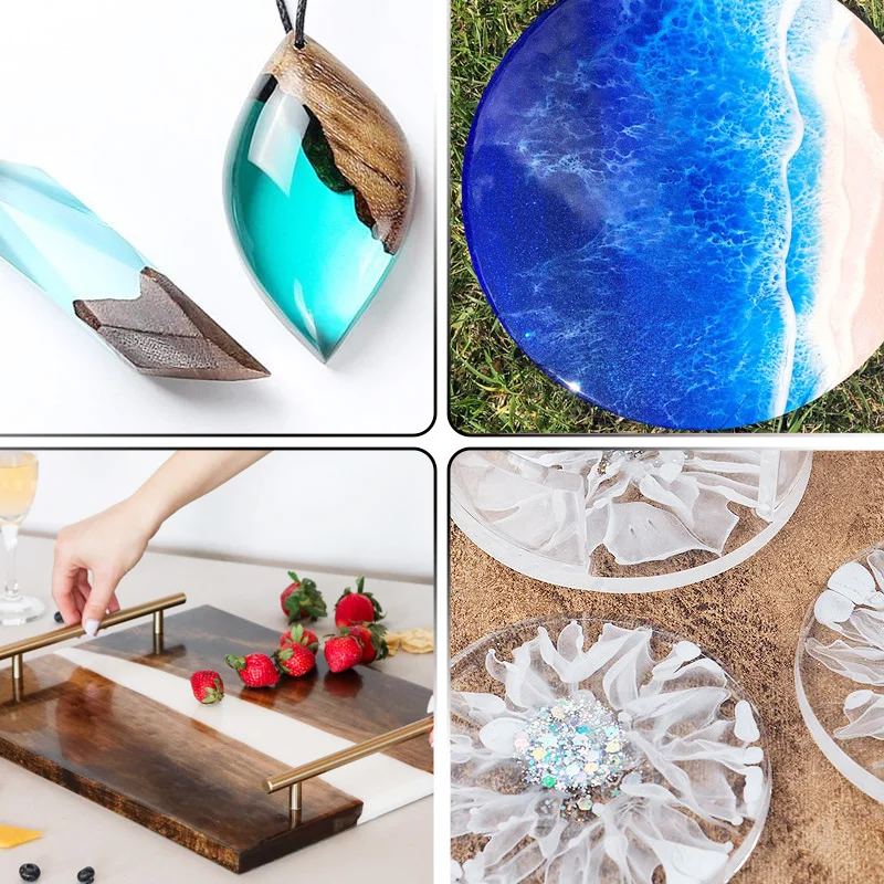 Factory customization  Table Top & Bar Top Casting Resin  500ml Bubbles Free Epoxy Resin for house decoration