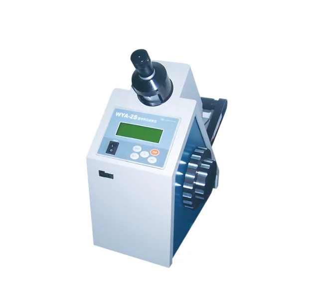 Digital Abbe Refractometer Automatic Optical Instruments with Refractive Index ND 1.3000-1.7000 Brix 0-95% WYA-2S