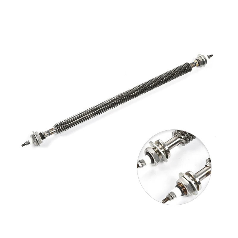 Industrial stainless steel customized Tubular Electric Heater Stainless Steel Finned Tube Air Heating