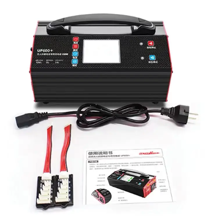 Ultra Power Drone AC Charger UP600+ 20A 25A LiPo LiHV Carregadores Bateria For Charging of Tattu 22.2v 6s1p 16000