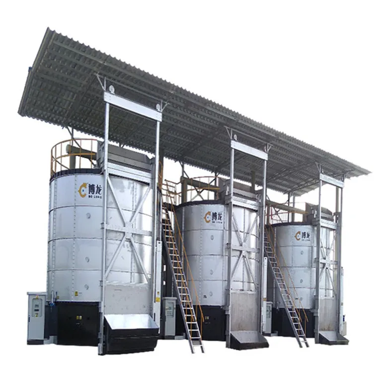 poultry manure organic fertilizer processing plant stainless steel fermentation tank