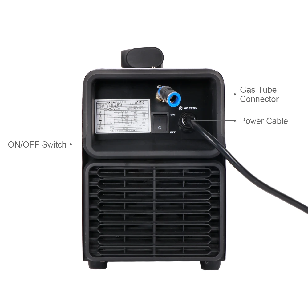  ANDELI TIG-250PL AC DC умный Импульсный сварочный аппарат для холодной сварки TIG алюминий с алюминиевым