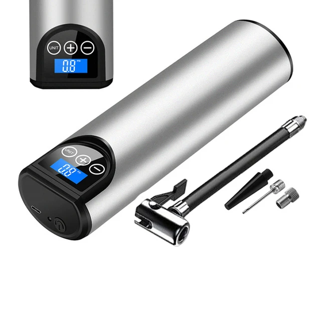 Wholesale Electric Tire Air Pump for Car Bicycle Rechargeable Tyre Pump With LED Light