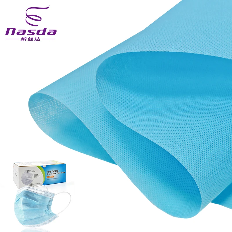 Nasda China Breathable Soft Medical Spunbond Non-woven PP Fabric Roll For Non-woven Fabric Mask Sheet