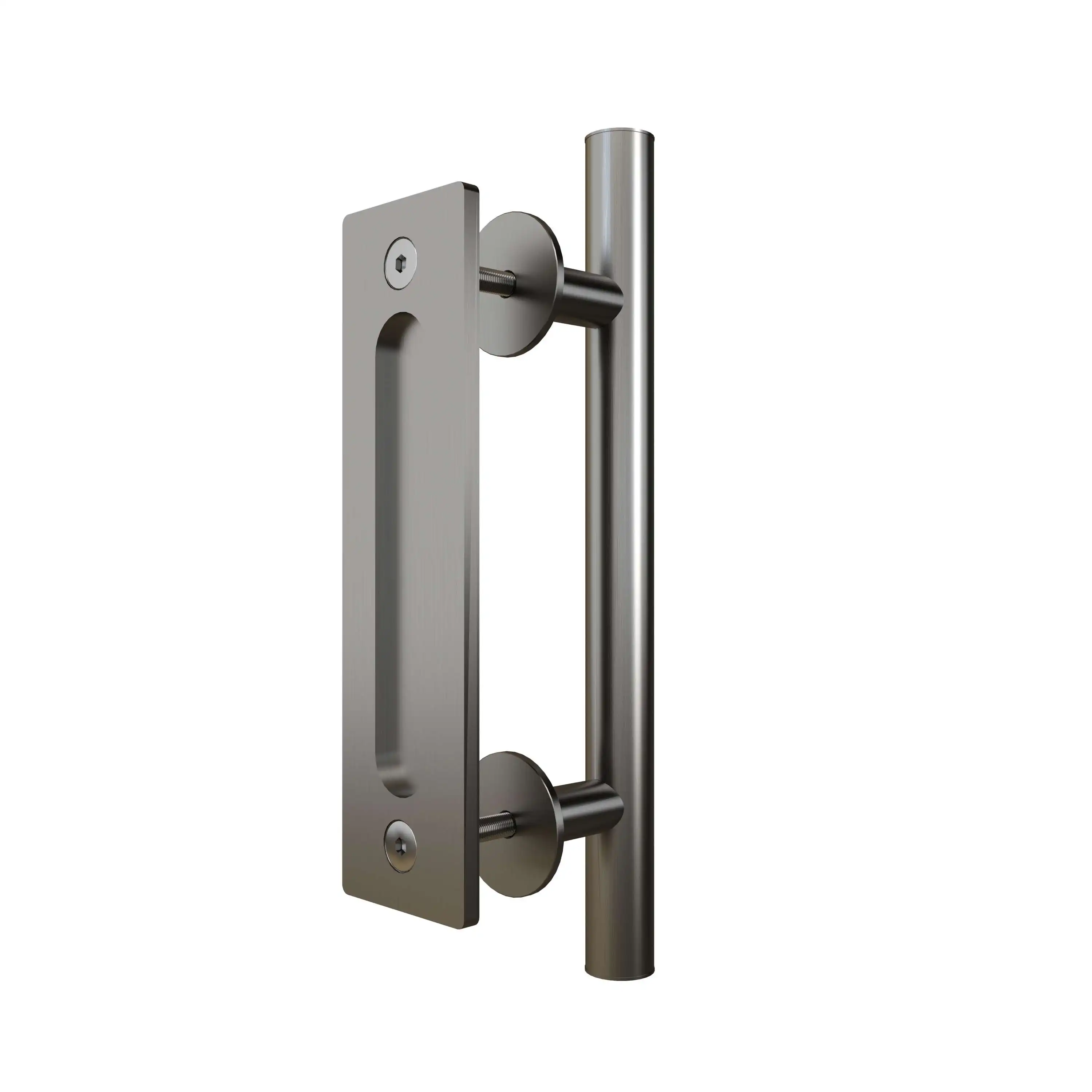 New Design Carbon Steel Door Handle For Interior Wooden Sliding Barn Door