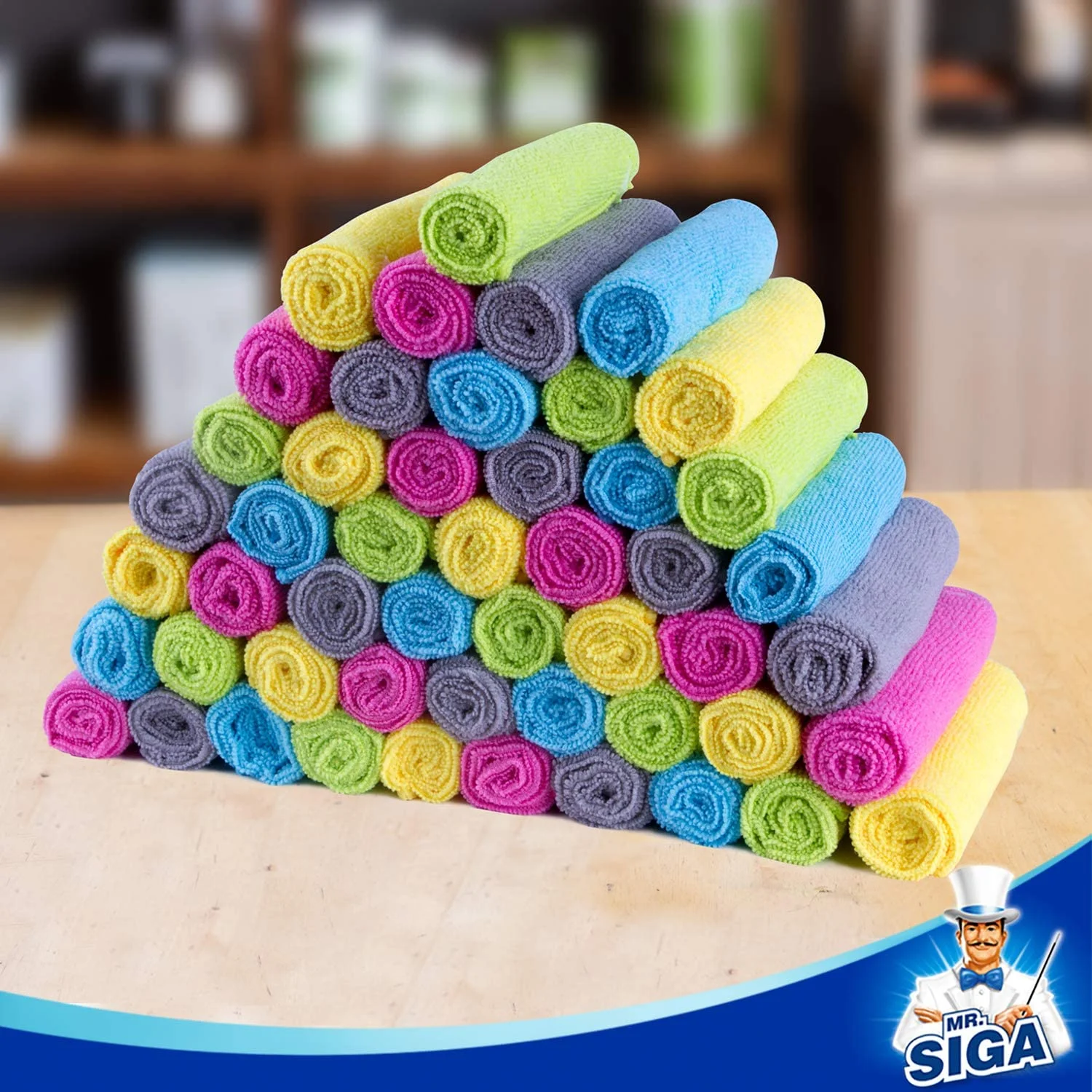 Hot selling microfiber towel ring dry towel without hair cleaning fast dry cleaning