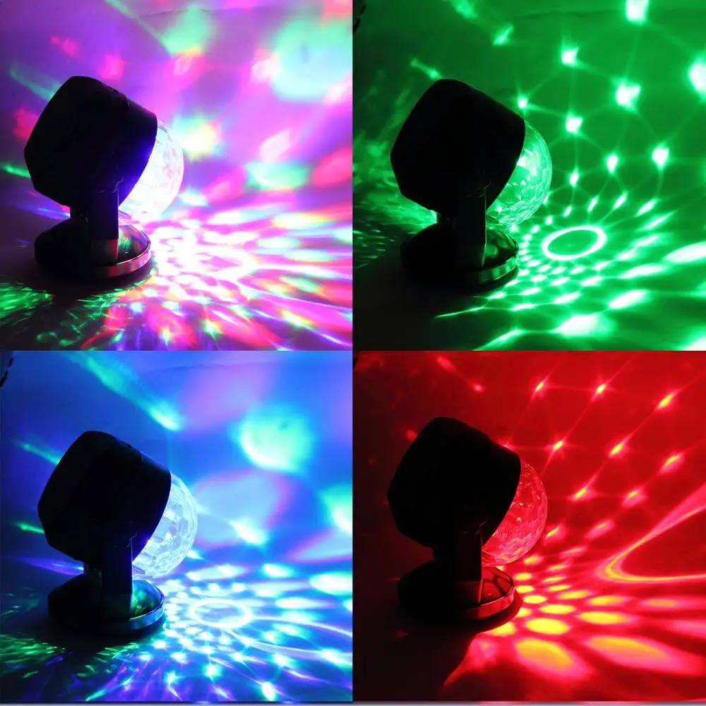 Magic USB Rechargeable rgb dj disco laser party disco lights