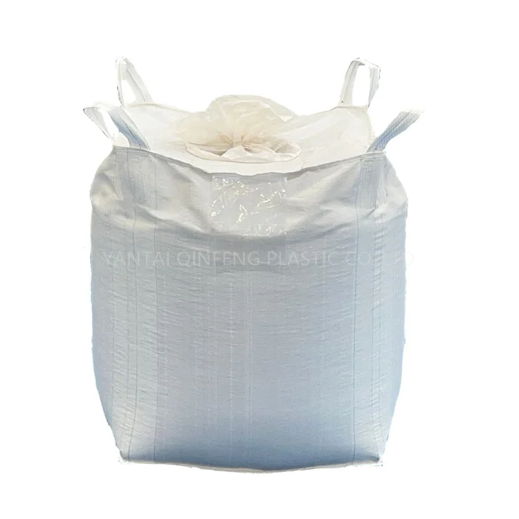 100kg 1500kg 1 ton 1 tonne 1250kg uv treated sand bags fibc container sling pp big jumbo sand potato fibc bulk bags for sand