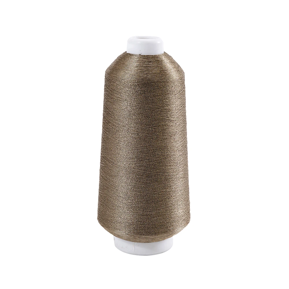 Pakistan market Embroidery Thread colorful polyester ST/MS Type metallic yarn