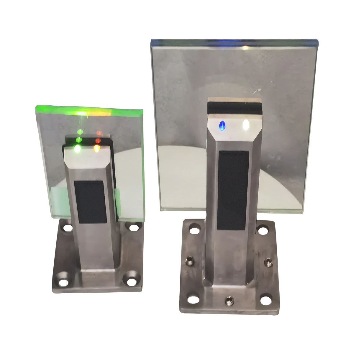 ZD Exterior Solar Light Balcony Glass Spigot Safe Patio Roof for Led Railing Project