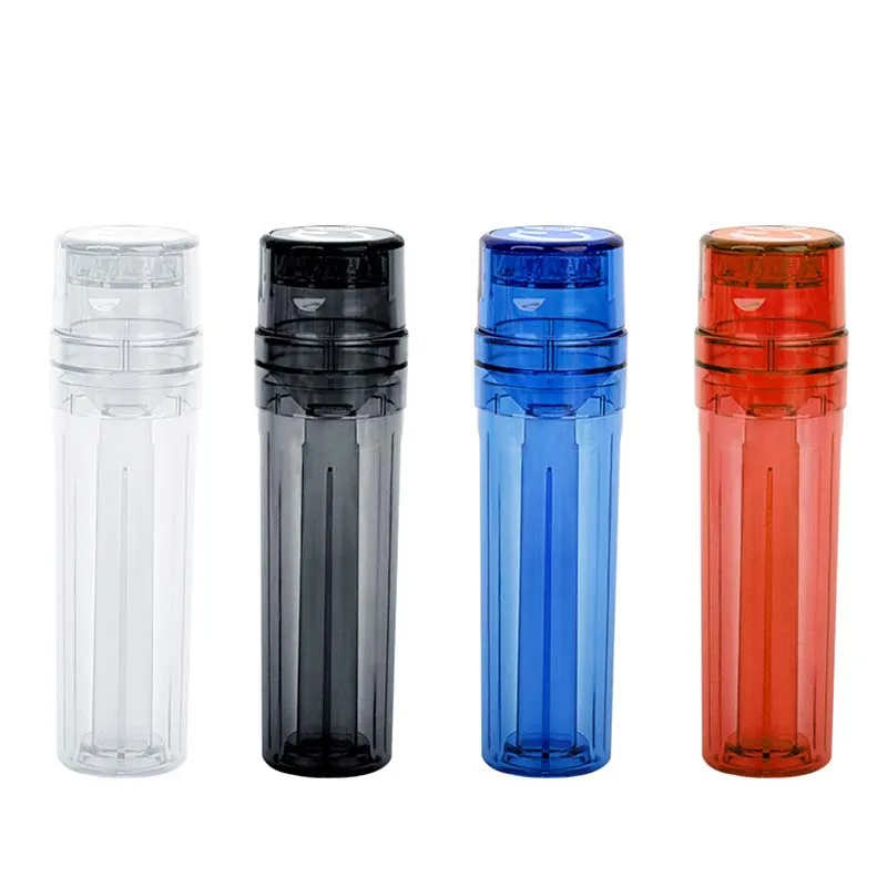 
Hot Plastic Smoking Accessories Herb Grinder with Pre Roll Cone Roller 