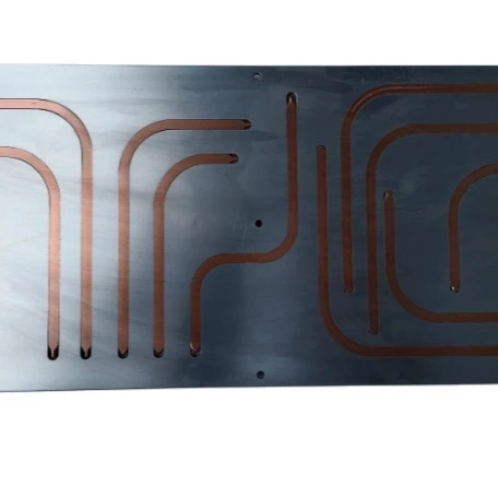 Professional Customized Large Aluminum Extrusion Heatsink with Heat Pipe