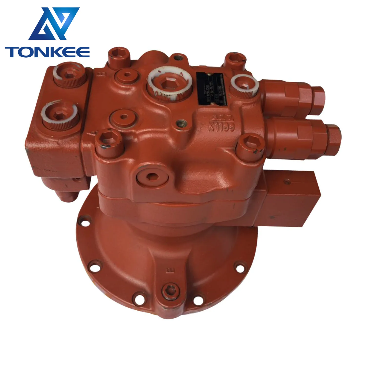 original new M2X63CHB-13A-79255 2KAR6P72 swing hydraulic motor CLG915D excavator swing motor unit KPM suitable for LIUGONG