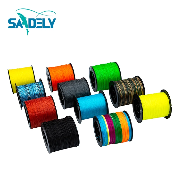 
fishing tackle Strong strength UHMW fiber Multifilament line PE 4 8 9 12 strand braided fishing line 
