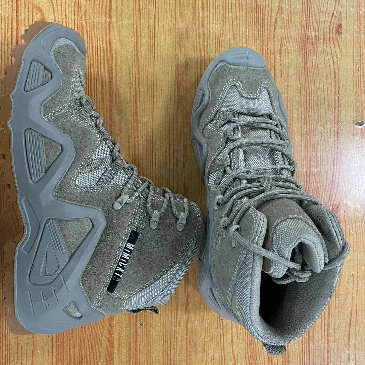 Desert safety boots suede leather combat safety boots climbing safety boots