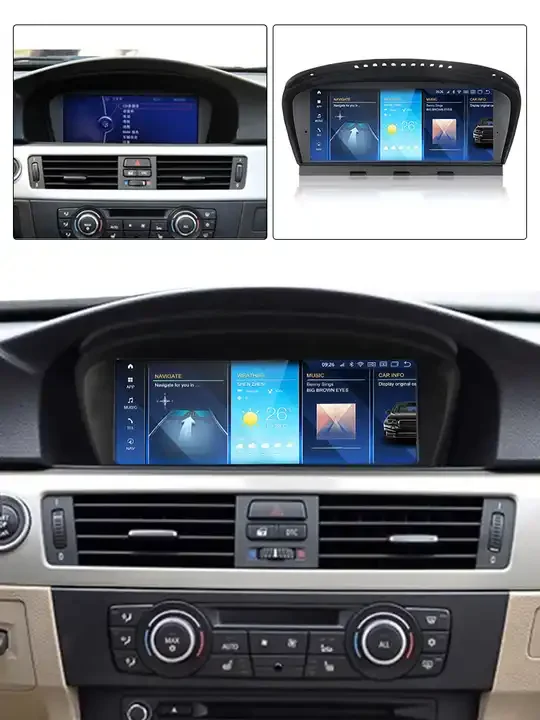 Meihua Android13 автомобильный DVD-плеер для BMW X5 E60 E53 F30 F80 CCC CIC 12 3 дюймов 10 25 навигационный сенсорный экран