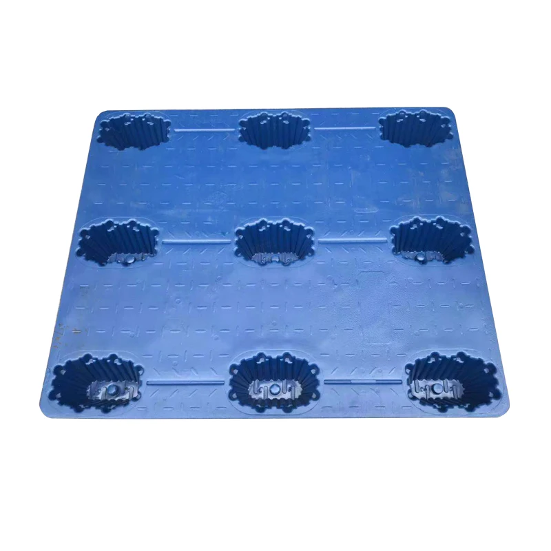 Recyclable high-density polyethylene high strength and toughness to avoid damage to European and n plastic pallets
