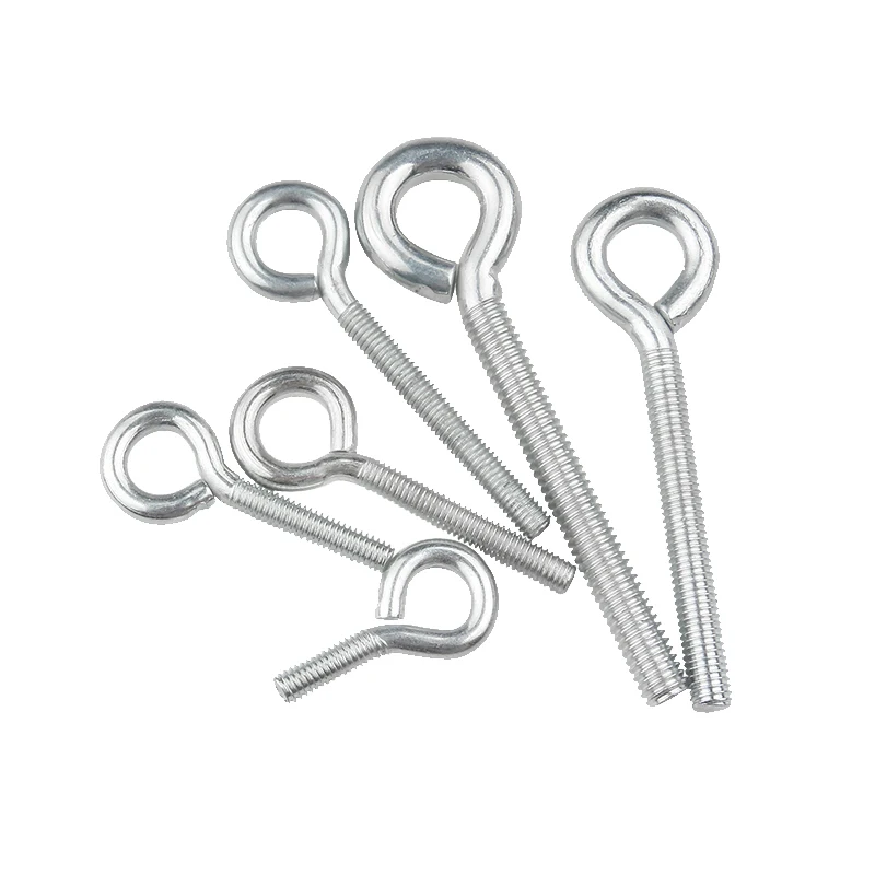304 stainless steel loose joint sheep eye screw with hole lifting ring screw O-ring fish eye union bolt m12-m16