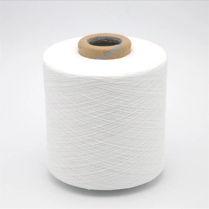 Manufacturer Raw White polyester Yarn Wholesale Undyed Yarn 21s