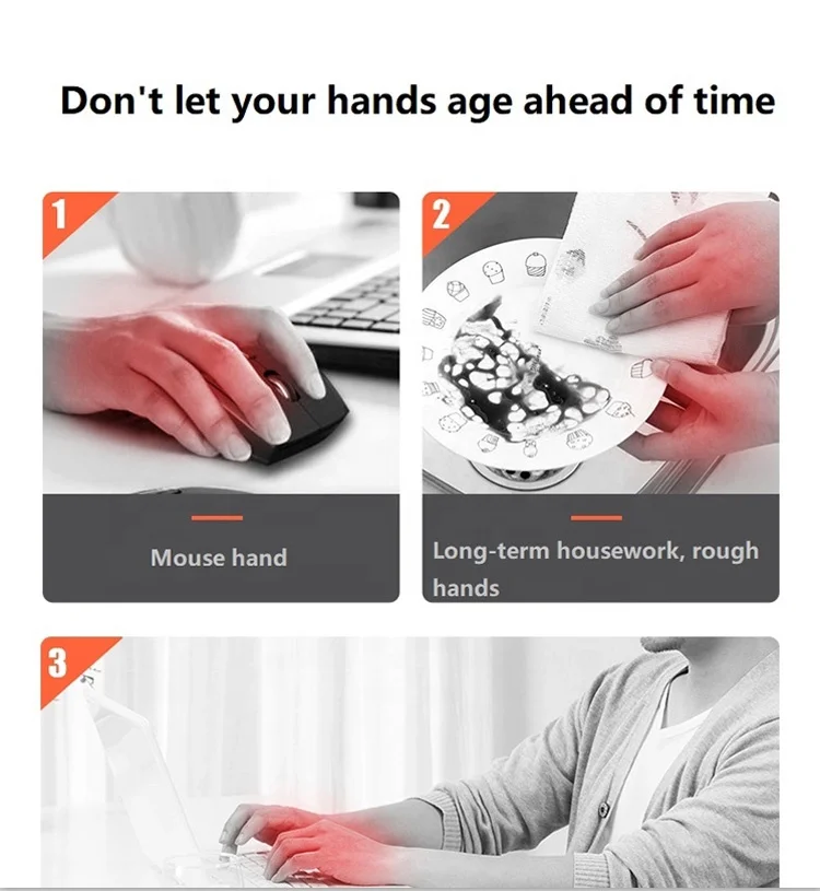 Hand massager electric with heat held vibrator palm machine roller finger bath air compression hand massager