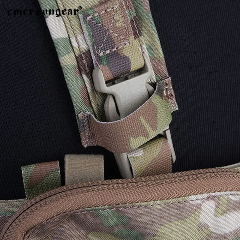 Emersongear 500D Cordura Nylon Adjustable Hunting Vest Tactical Combat Chest Vest Chest Rig With MUW Gen V Split Front Style