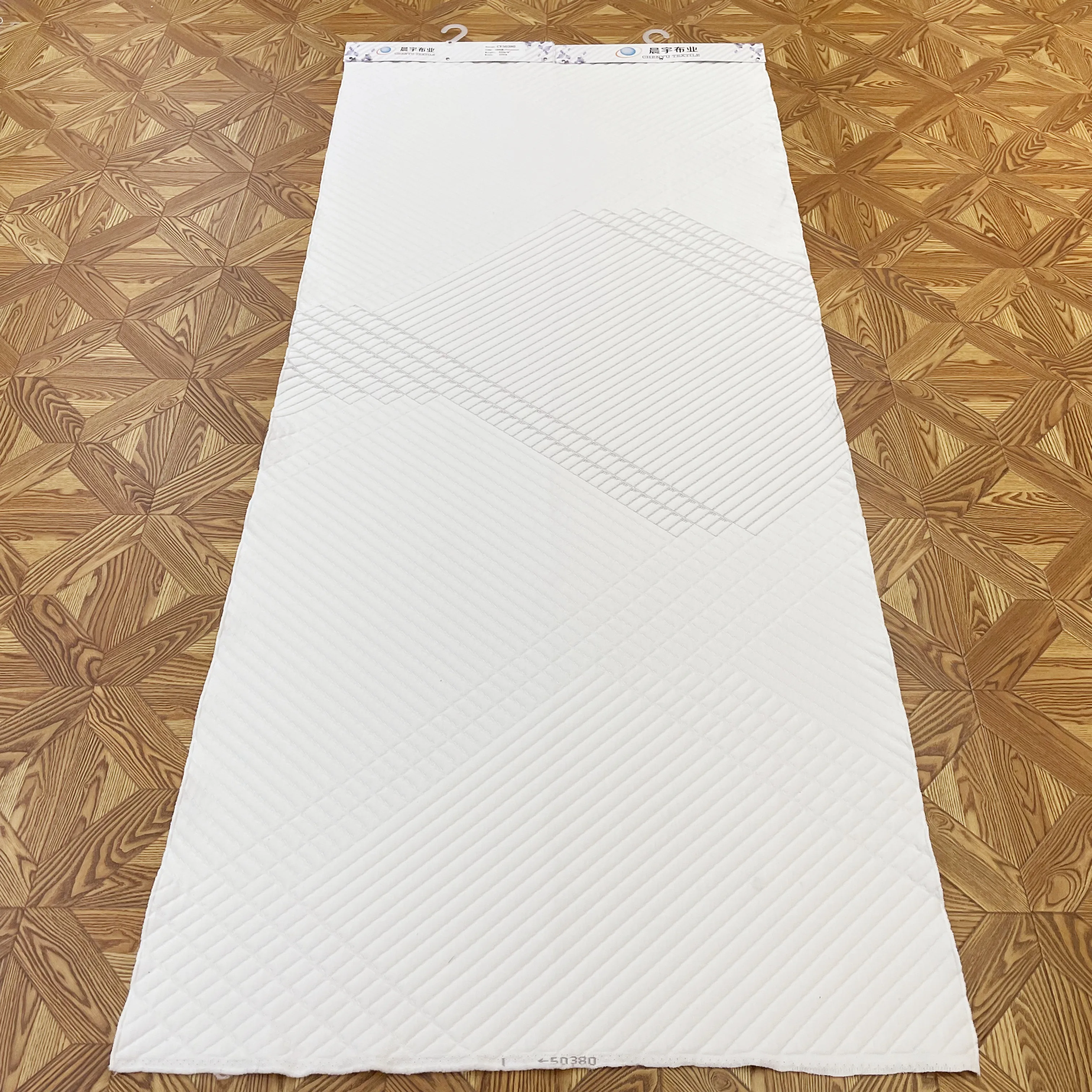 new design 100%polyester mattress fabric