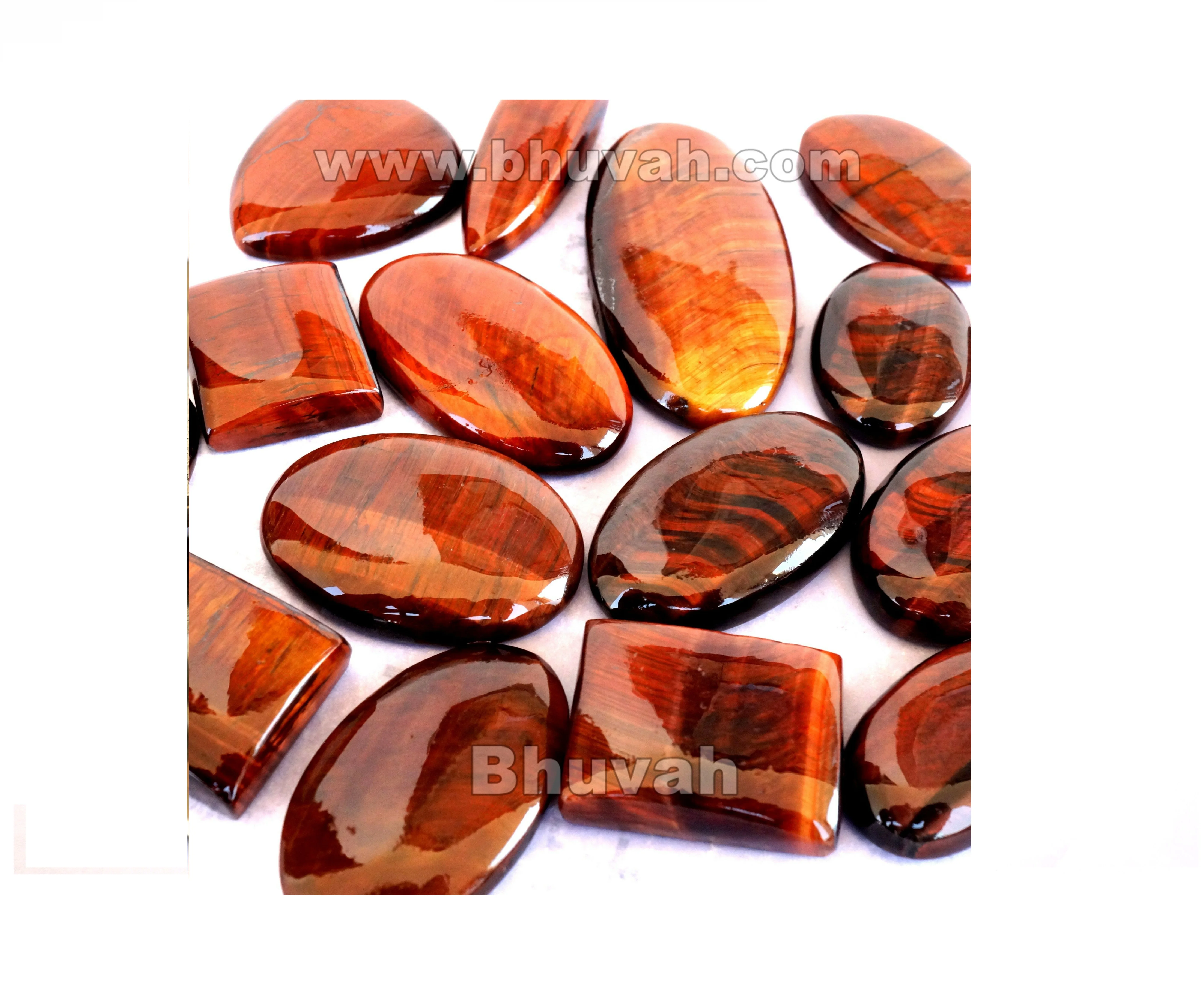 Натуральный красный тигровый глаз