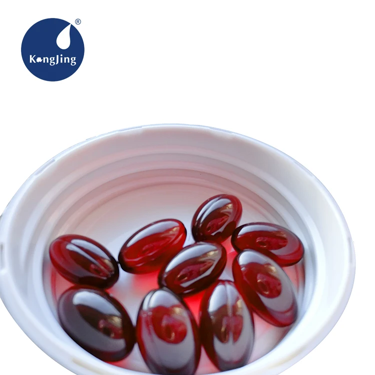 Pure Krill Oil Capsules phospholipid krill oil sofetgel healthcare