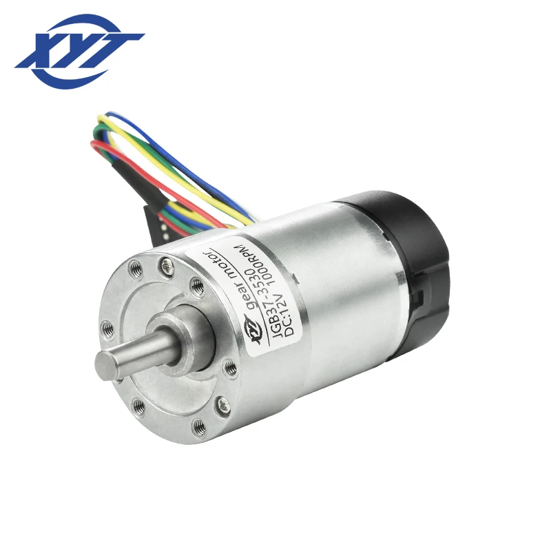 High quality JGB37-3525 12V DC Mini Motor Rear cover